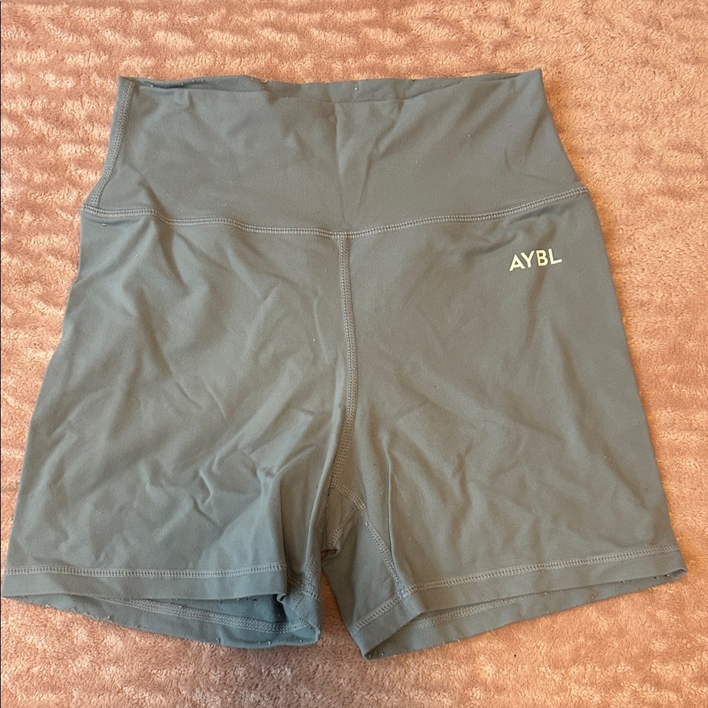 AYBL Women's High-Waisted Charcoal Shorts